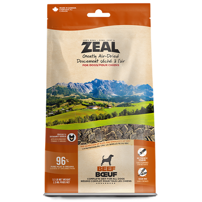 Zeal Air-Dried Beef Dog Food (Grain-Free) – görsel 4