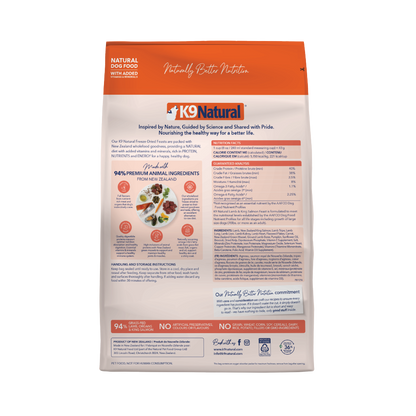 K9 Natural - Freeze-Dried - Lamb & King Salmon Feast
