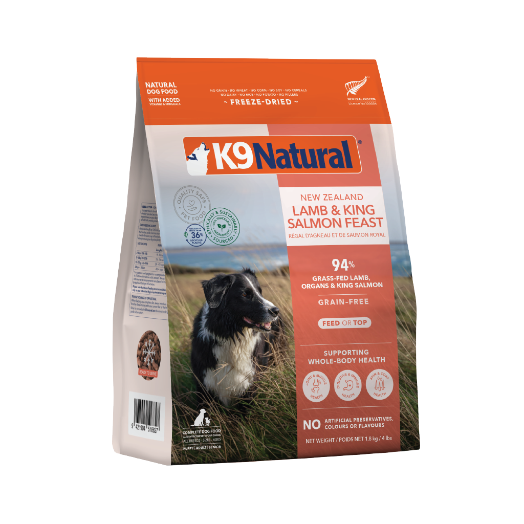 K9 Natural - Freeze-Dried - Lamb & King Salmon Feast
