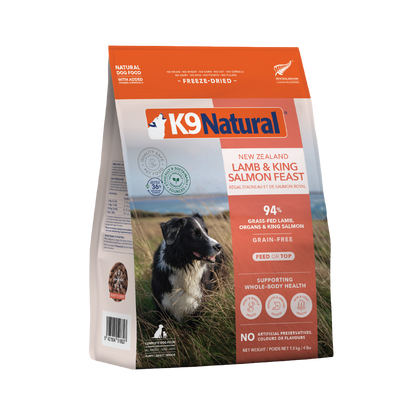 K9 Natural - Freeze-Dried - Lamb & King Salmon Feast