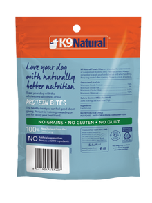 K9 Natural - Treats - Air-Dried - Protein Bites - Lamb Lung - 50g