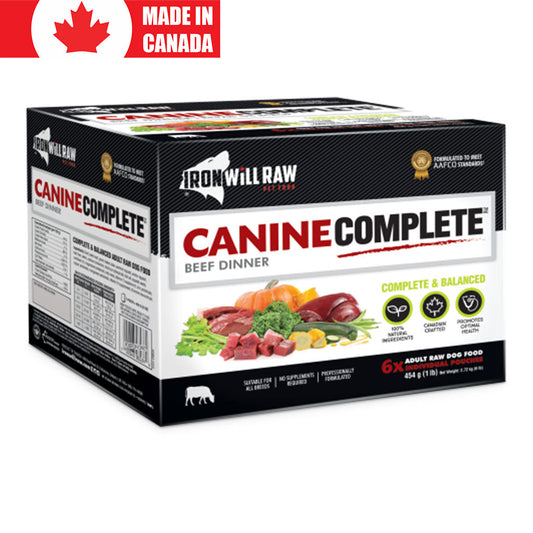 Beef Dinner Iron Will Raw