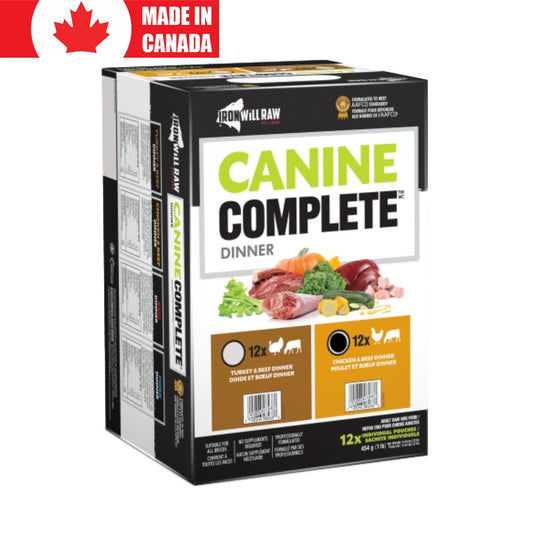Complete Chicken & Beef Dinner Iron Will Raw