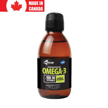 Concentrated Omega-3 Oil Iron Will Raw