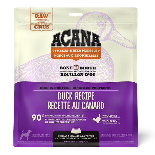 Dog Freeze-Dried Duck Morsels URBAN PAW PETS