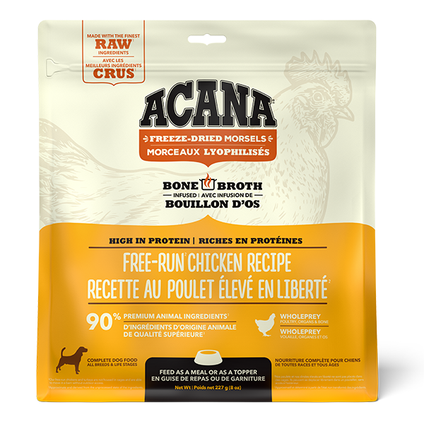 Dog Freeze-Dried Free Run Chicken Morsels URBAN PAW PETS