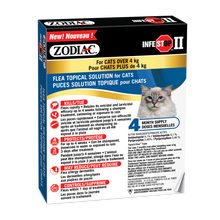 Zodiac Infestop II Topical Cats over 4 kg URBANPAWPETS LTD.