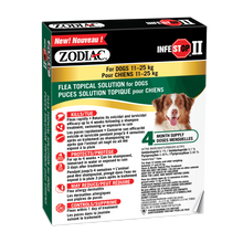 Zodiac Infestop II Topical Dogs 11 to 25 kg URBANPAWPETS LTD.