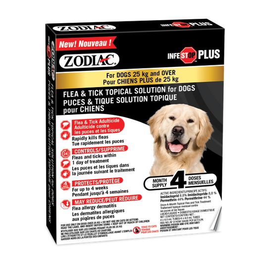 Zodiac Infestop Plus Dogs over 25 kg URBANPAWPETS LTD.