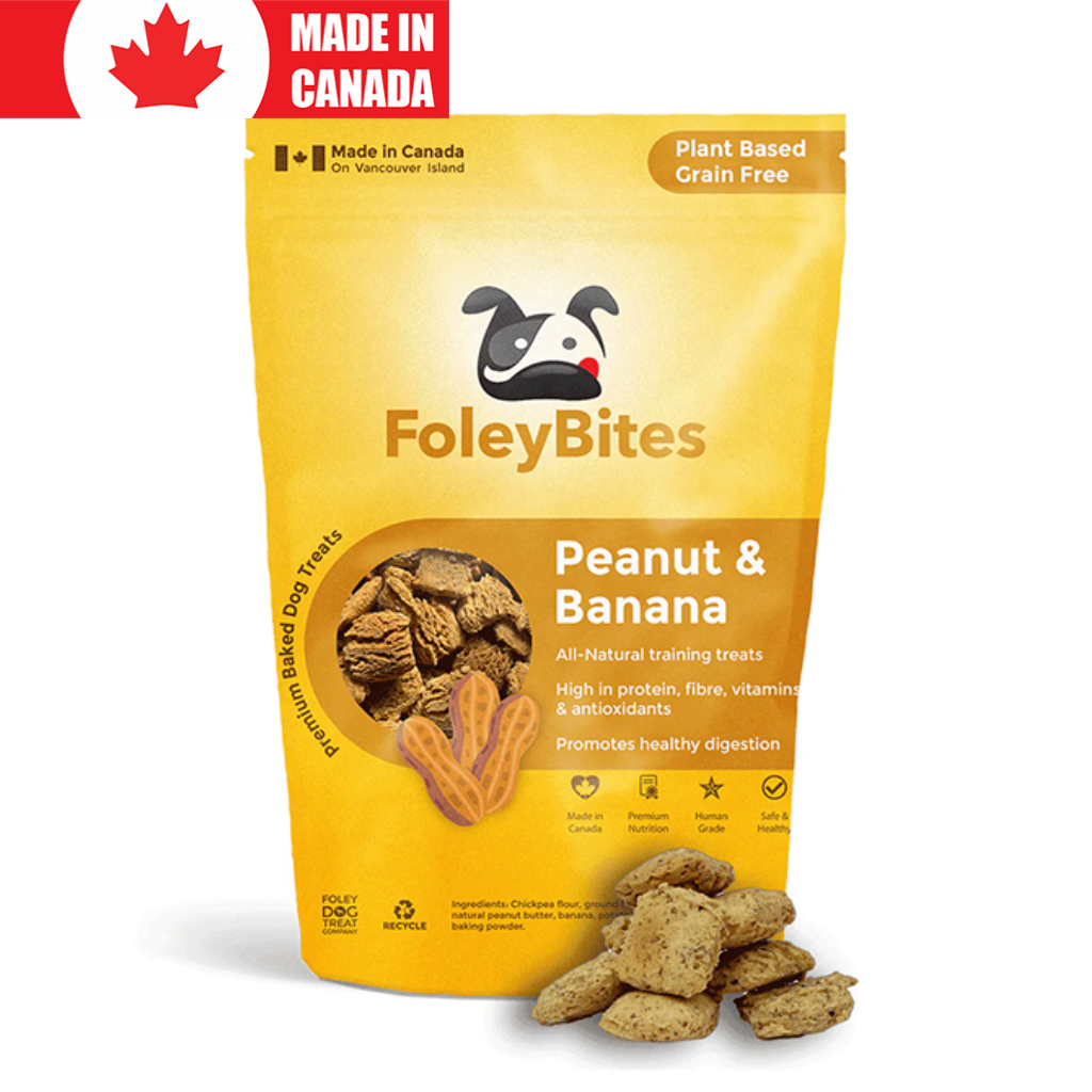Peanut & Banana Foley Bites