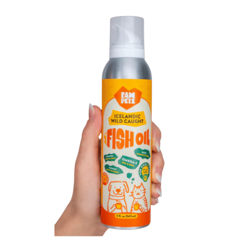 Fam-Pets - Icelandic Wild Caught Fish Oil - 147ml (Spray)