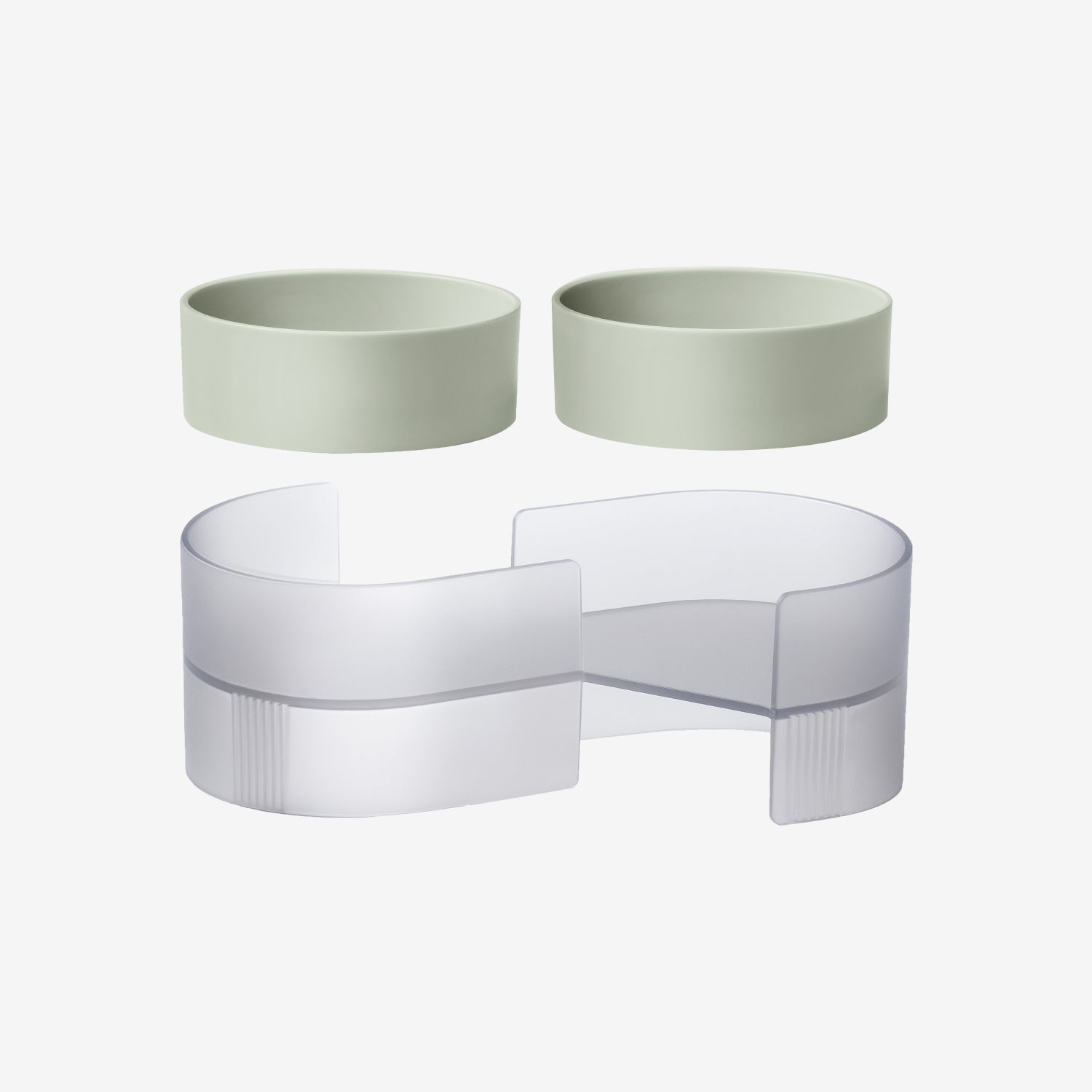 Cat Double Bowl - "S type" URBAN PAW PETS