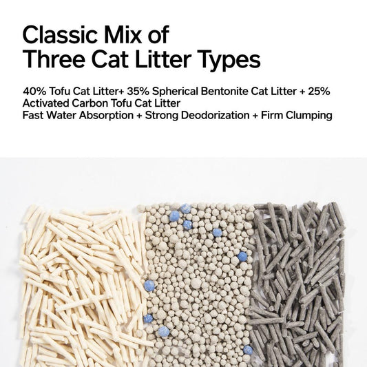 pidan 3-in-1 Blend Cat Litter, Pail | 5.2 kg URBAN PAW PETS