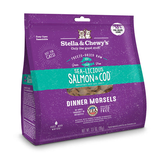 FD Salmon & Cod for Cats Stella and Chewy's