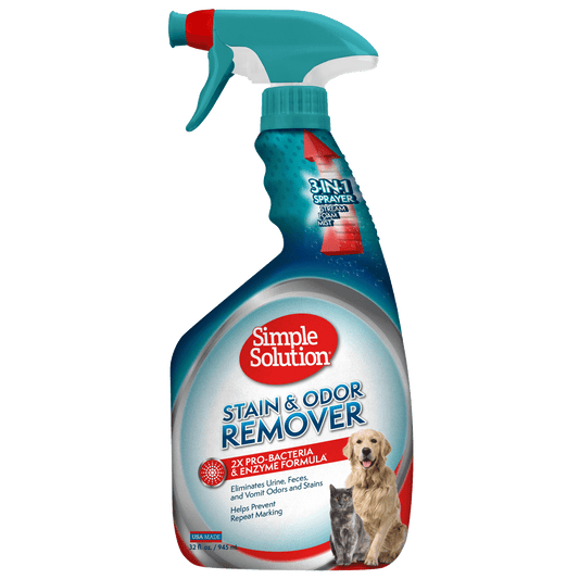 Stain & Odor Remover Dog & Cat Simple Solution