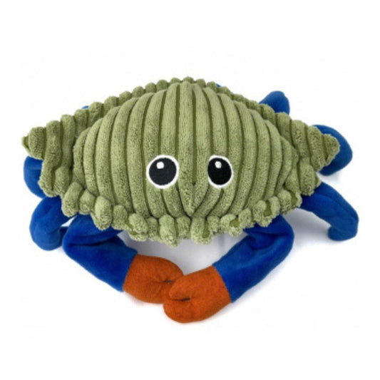 Plush Blue Crab Animated Claw Green Tall Tails