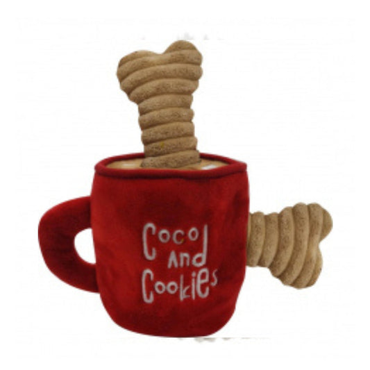 Plush Mug of Coco and Cookies Tall Tails