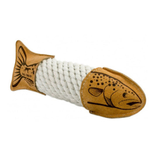 Natural Leather & Rope Trout Tall Tails