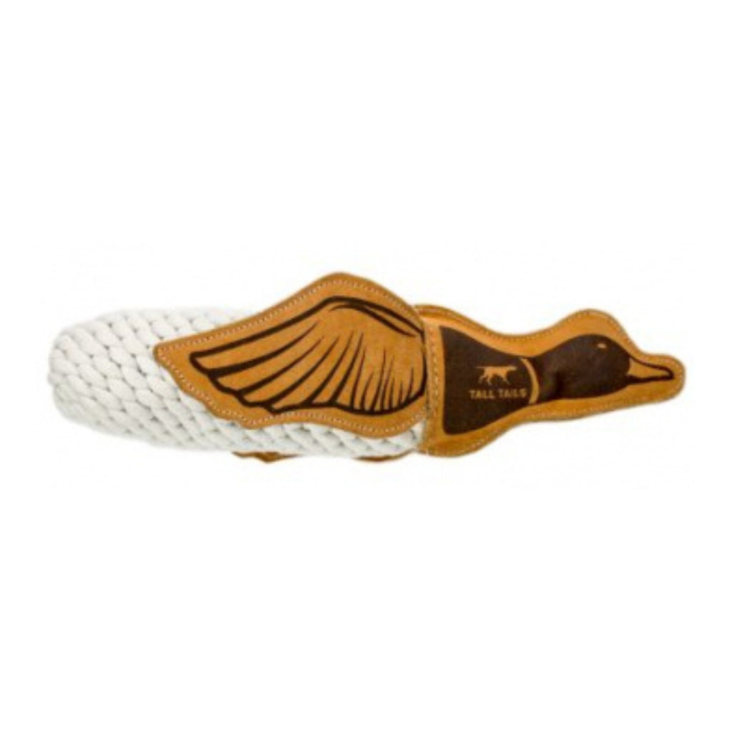 Natural Leather & Rope Quacker Tall Tails