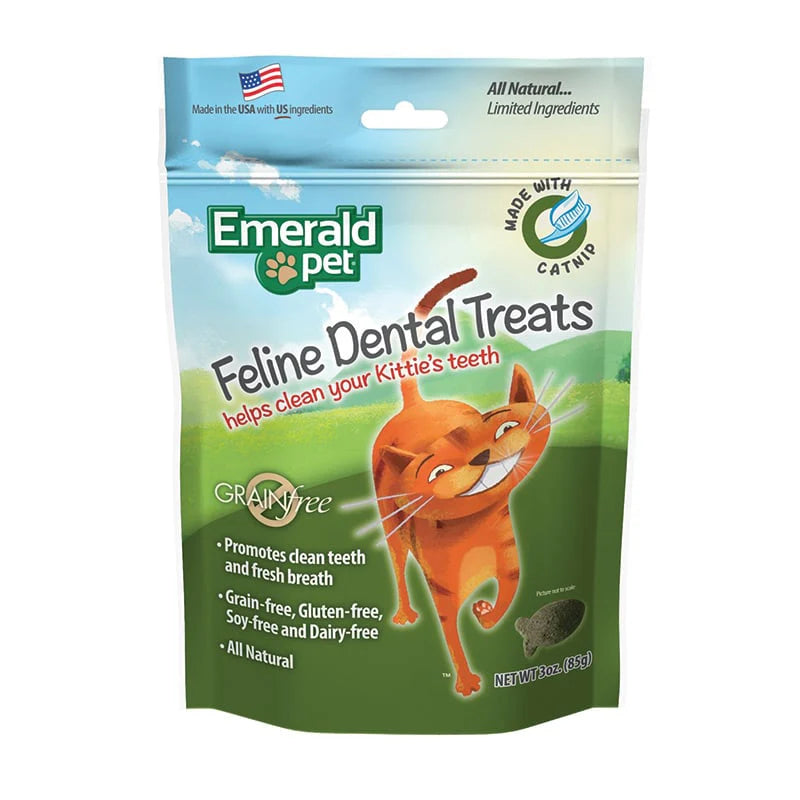 Emerald Pet Cat Dental Treat - Catnip URBAN PAW PETS