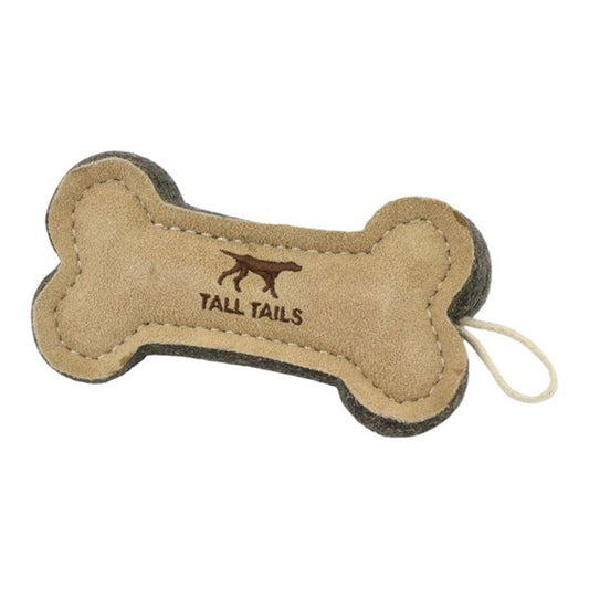 Nat Leather & Wool Bone Tall Tails