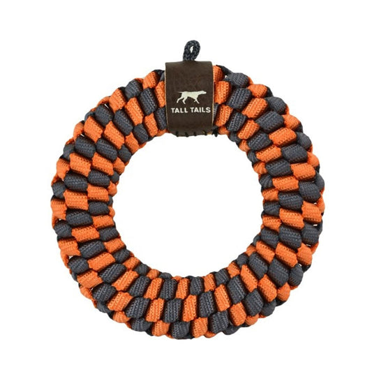Braided Ring Orange Tall Tails