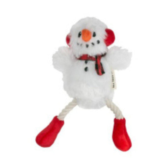 Snowman Pull Through Rope Tug Tall Tails