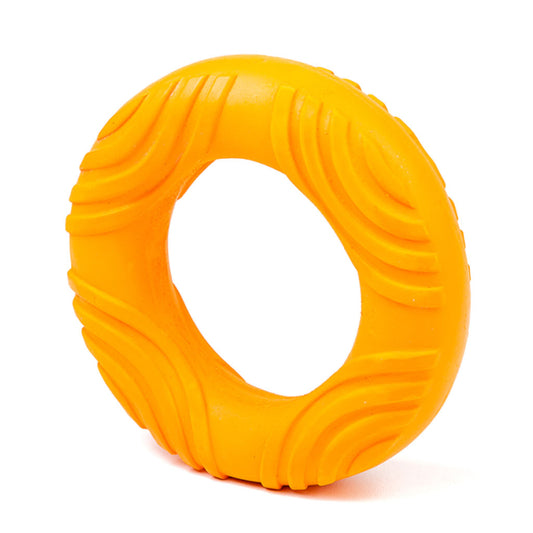 Latex Ring Squeaker Orange