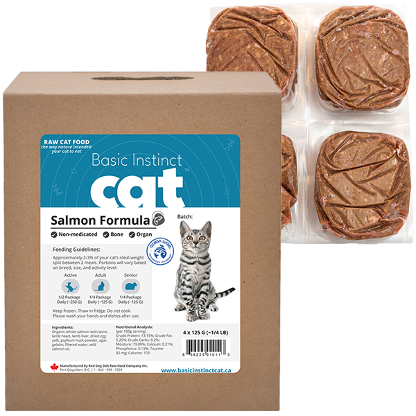 Basic Instinct Cat Organic Salmon