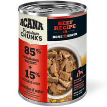 Dog Premium Chunks Beef in Bone Broth 12/363g +%5 Case Discount URBAN PAW PETS