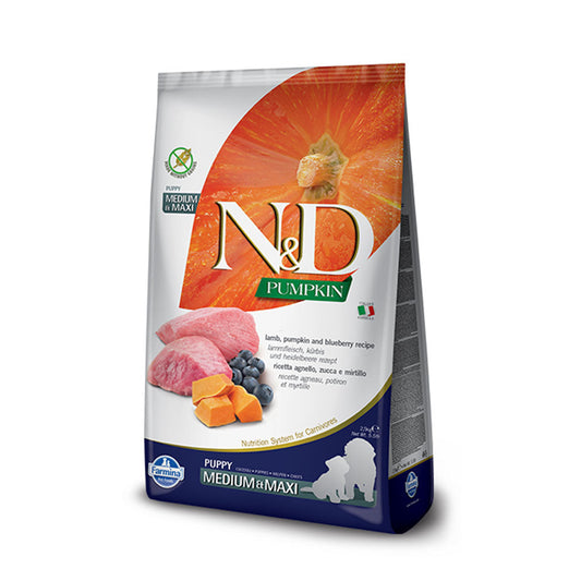 Lamb&Pumpkin Puppy Lamb Med-Maxi Farmina