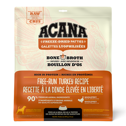 Dog Freeze-Dried Free Run Turkey Morsels URBAN PAW PETS