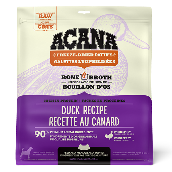 Dog Freeze-Dried Duck Morsels URBAN PAW PETS