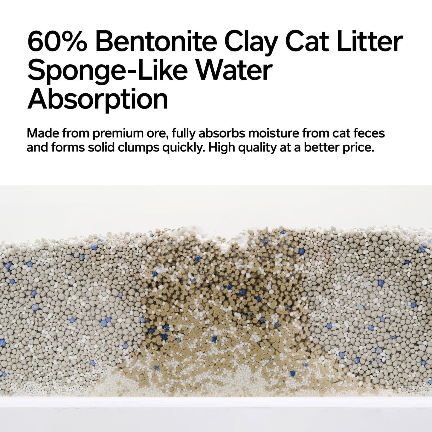 Pidan Cat Litter White-Jade (Corn Starch) & Bentonite Mix, 4 Bags | Non-Flushable | URBAN PAW PETS