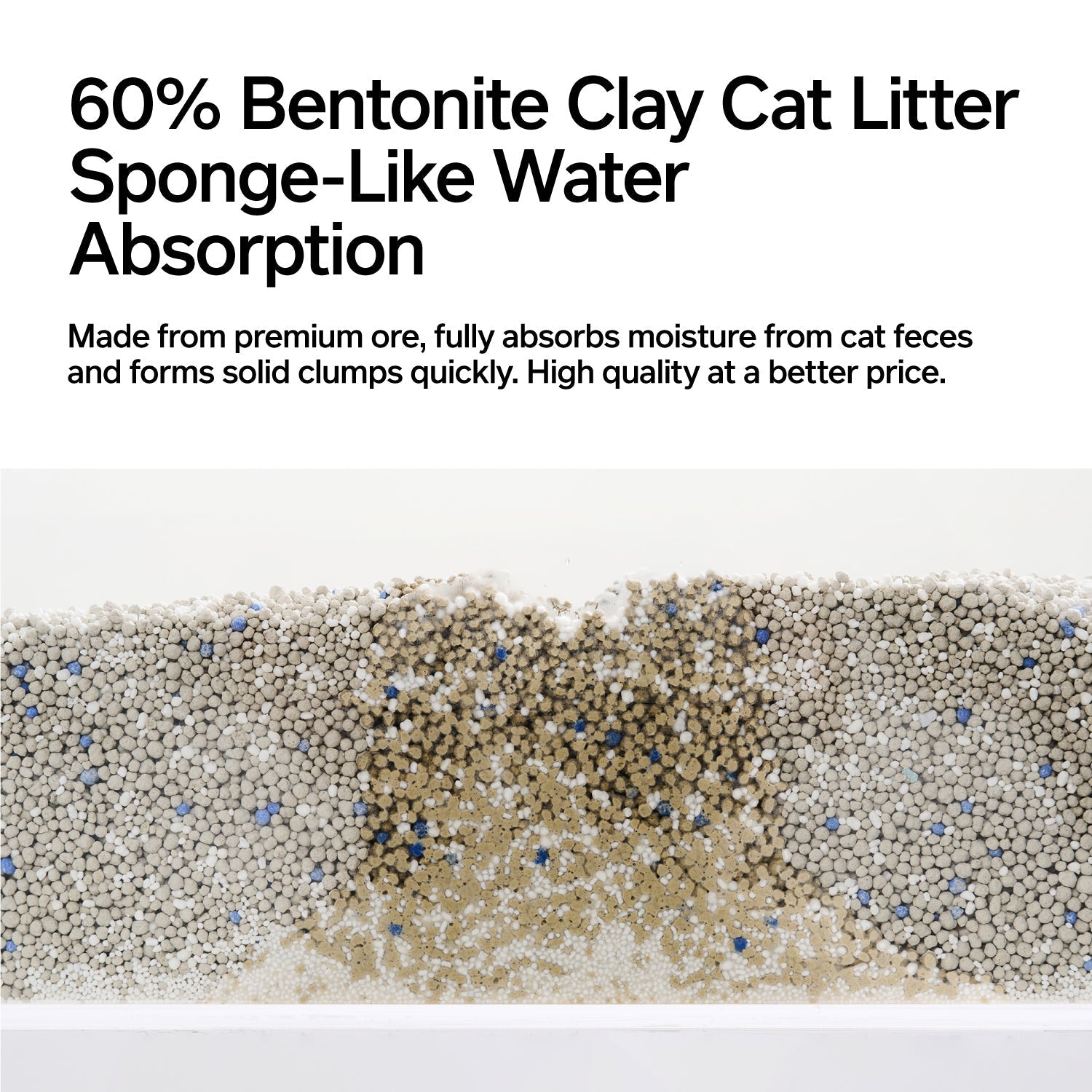 Pidan Cat Litter White-Jade (Corn Starch) & Bentonite Mix, 4 Bags | Non-Flushable | URBAN PAW PETS