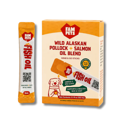 Fam-Pets - Alaskan - Pollock & Salmon - Omega-3 Fish Oil – görsel 2