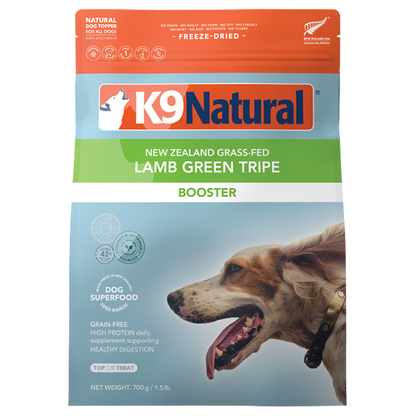 Lamb Green Tripe Booster K9 Natural