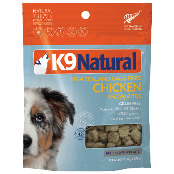 K9 Natural Dog Treats Healthy Bites Chicken 1.76oz URBAN PAW PETS