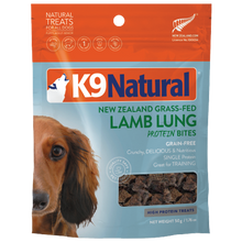 K9 Natural Dog Treats Protein Bites Lamb Lung 1.76oz URBAN PAW PETS