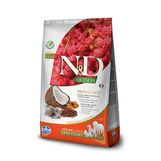 Quinoa Dog Skin&C Herring Farmina