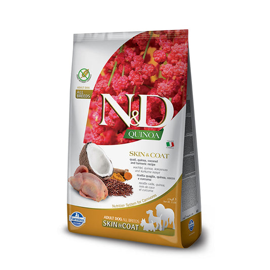 Quinoa Dog Skin&C Quail Farmina