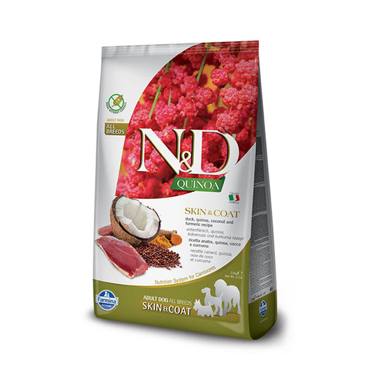 Quinoa Dog Skin&C Duck Farmina