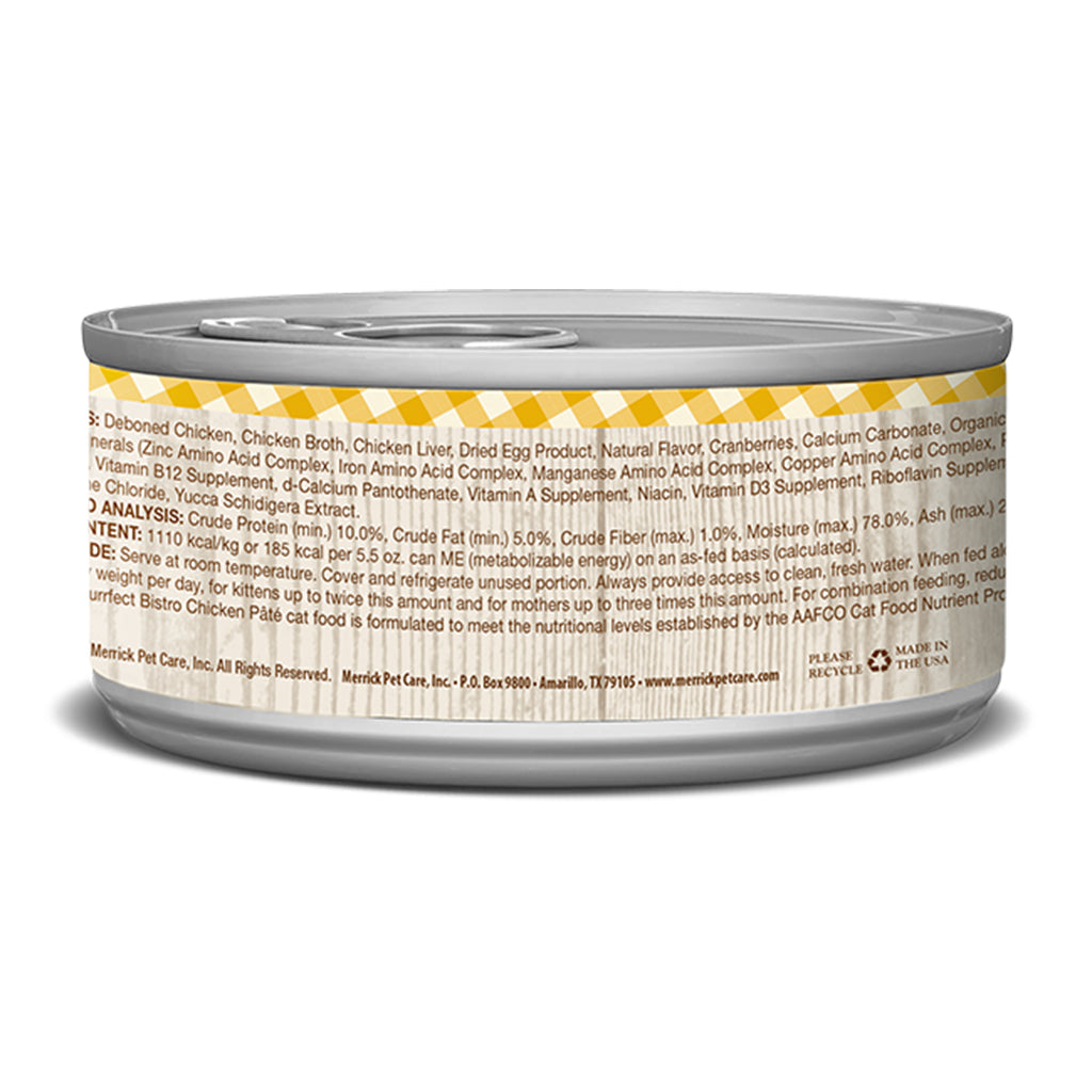 Purrfect Bistro Chick Pate Merrick