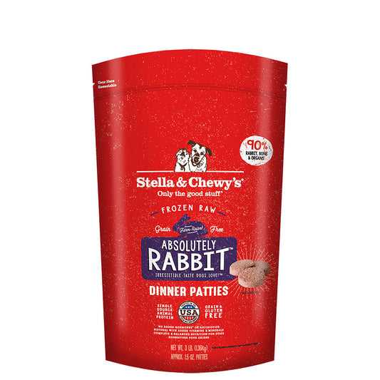 Frozen Raw Rabbit for Dogs