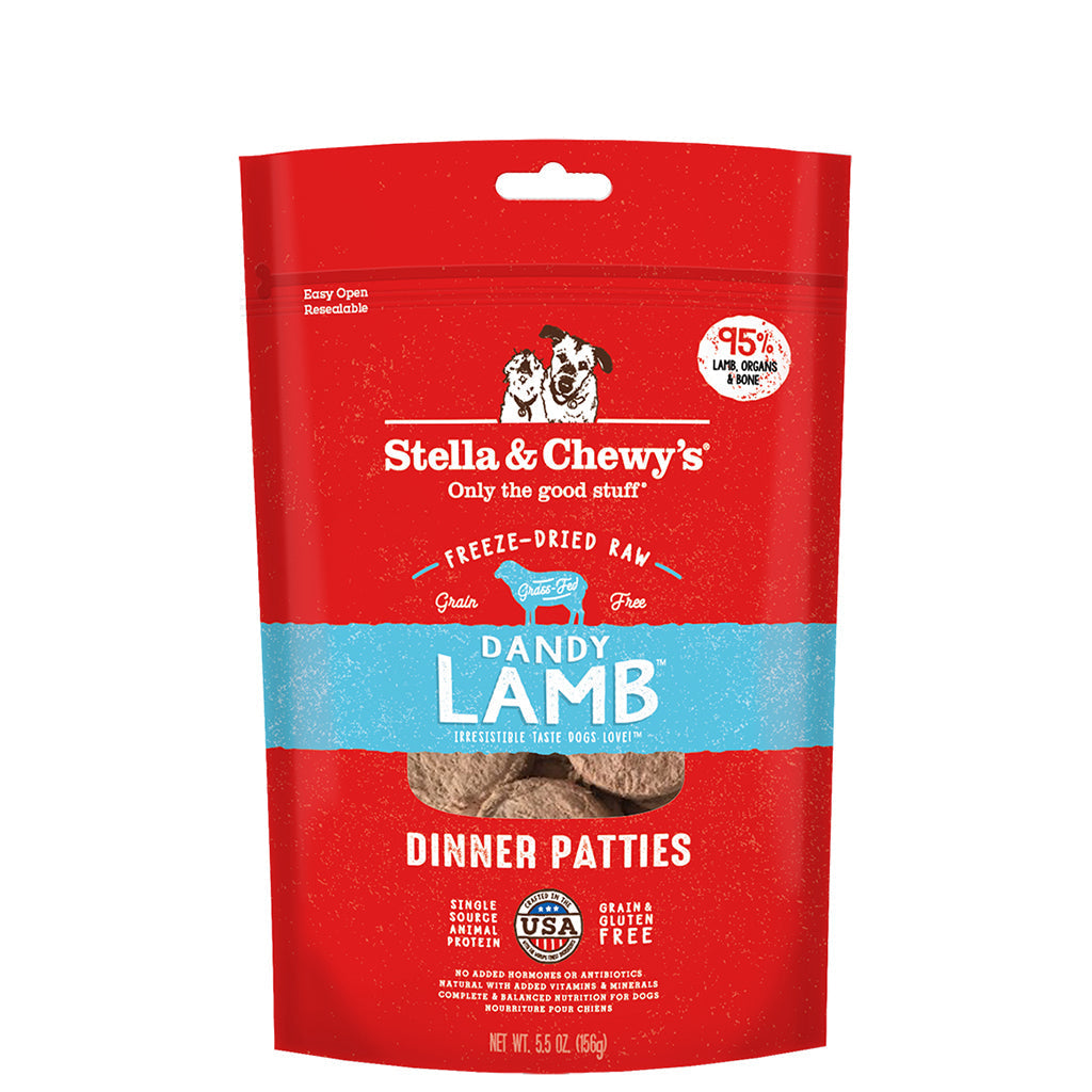FD Lamb Patties Stella and Chewy's