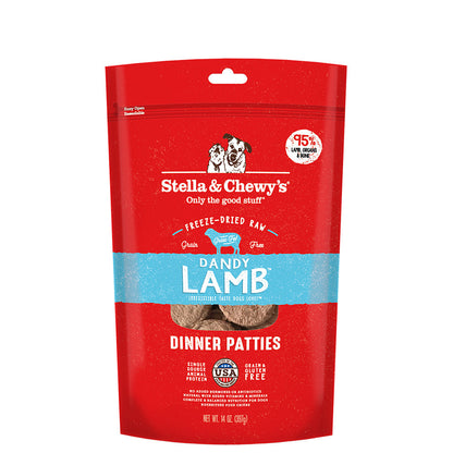 FD Lamb Patties Stella and Chewy's