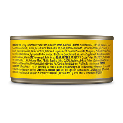 Pâté Turkey & Salmon Wellness