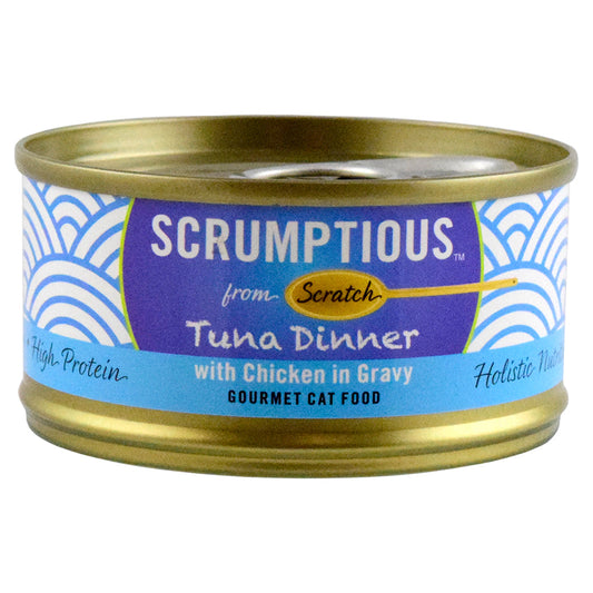Tuna w Chicken in Gravy Scrumptious