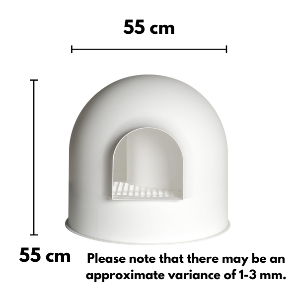 Pidan "Igloo" Cat Litter Box incl. litter scoop URBAN PAW PETS