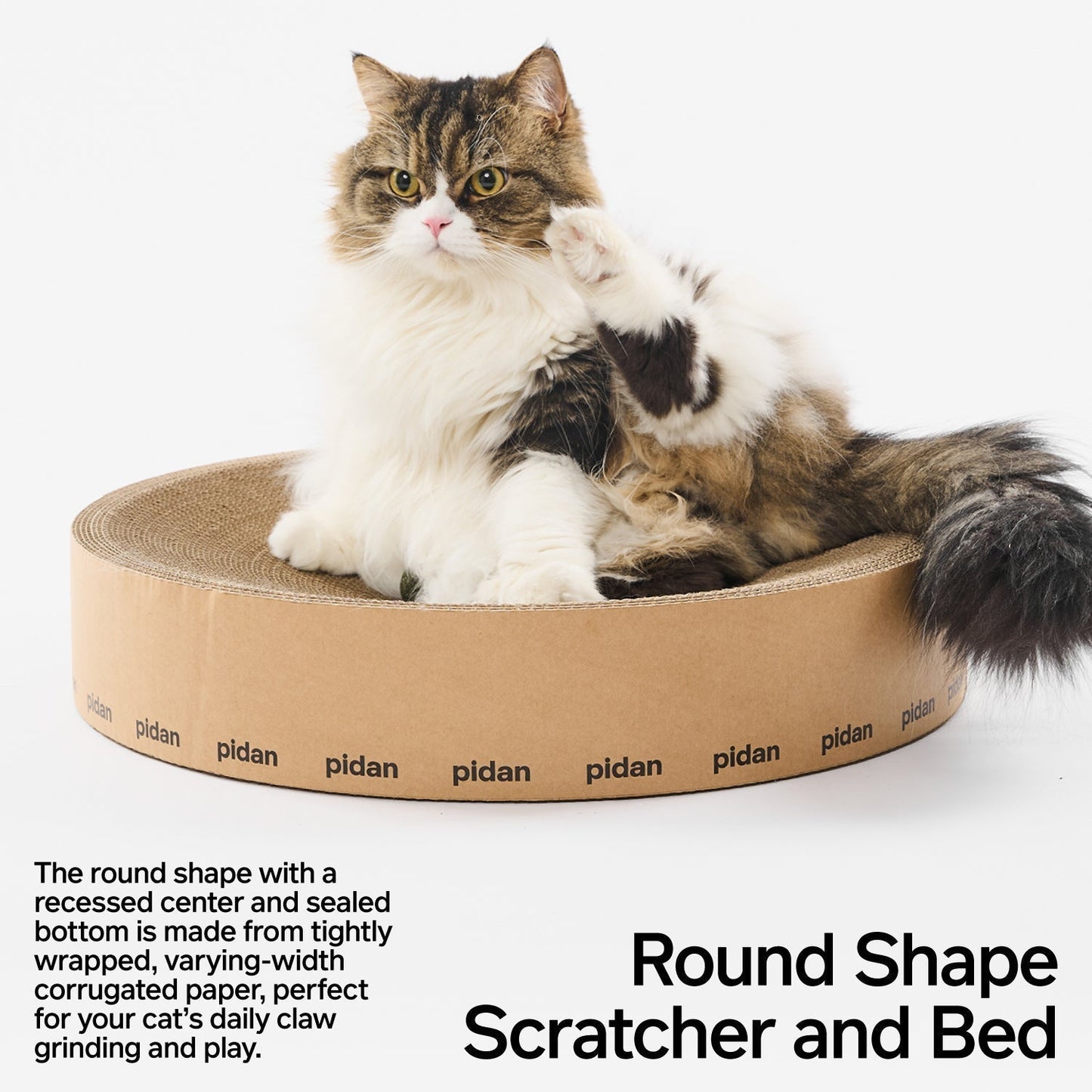 Pidan Cat Scratcher Round Type URBAN PAW PETS